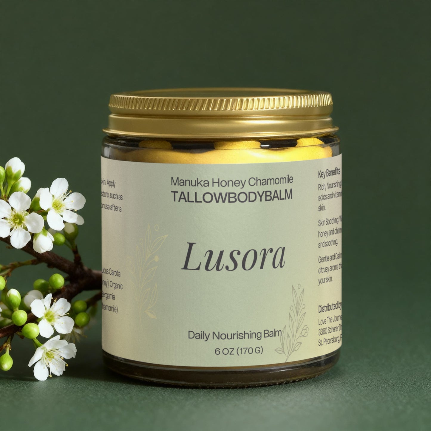 Manuka Honey Chamomile Tallow Body Balm